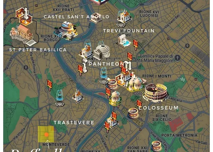 Apartament Raffaello Rzym